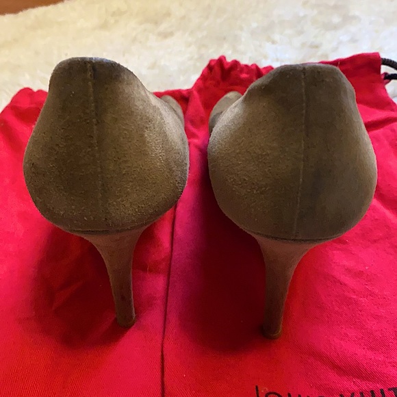 Louis Vuitton Suede Peep Toe - Picture 4 of 4